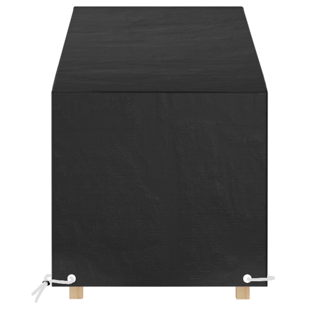 Överdrag för solsäng 12 öljetter 200x65x35/60 cm polyeten