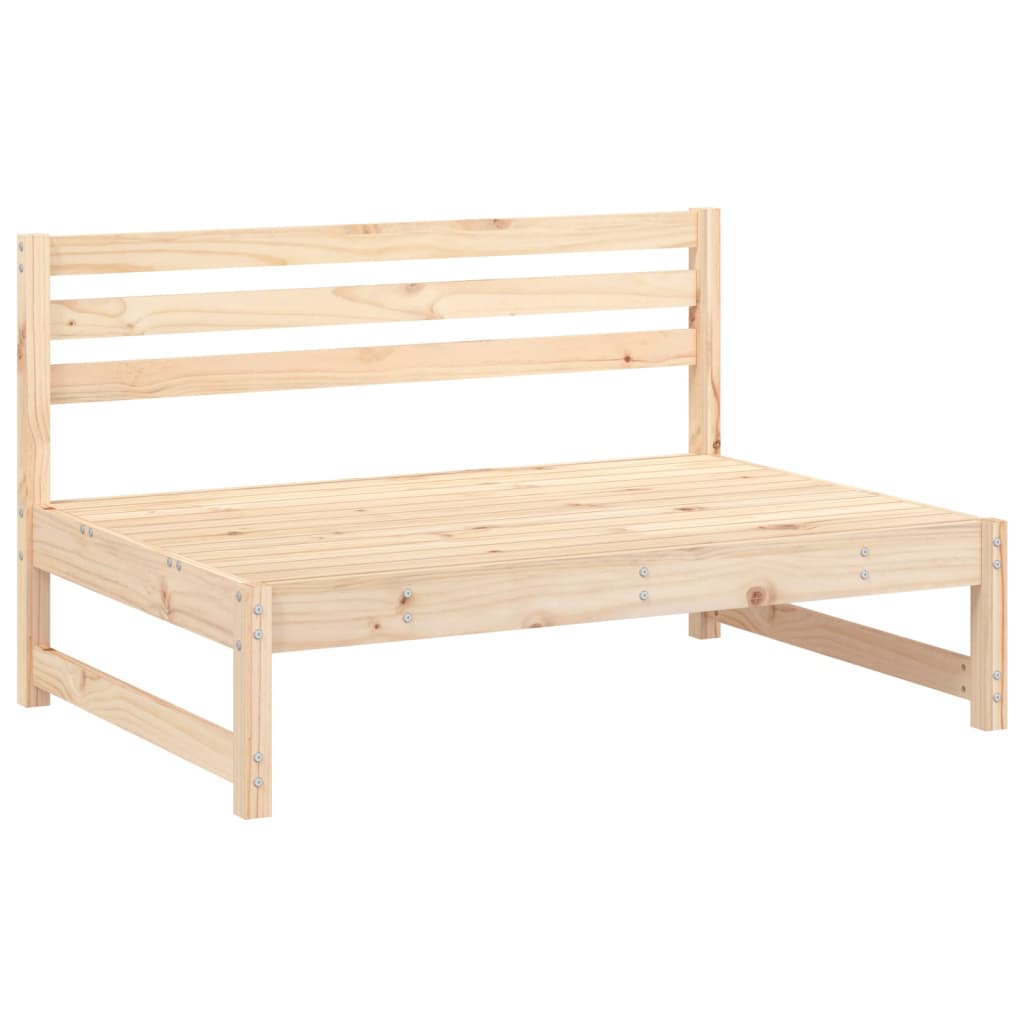 Loungegrupp 2 delar massiv furu